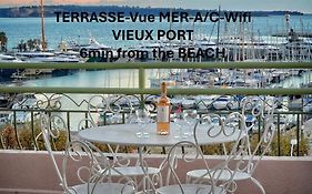 SUPERBE DUPLEX IDEALEMENT SITUE PROCHE PLAGES AVEC GRANDE TERRASSE VUE PORT !l A1B59